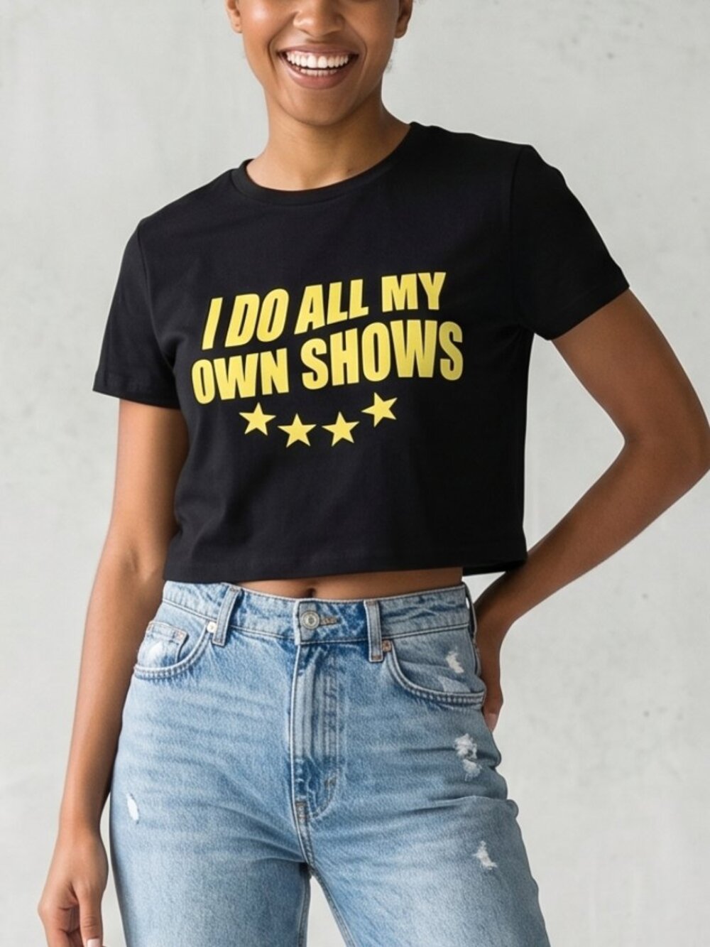 New Women’s Summer Crop Top T-Shirt – Size Small